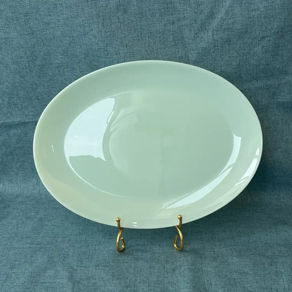 Jadeite Oval Plate