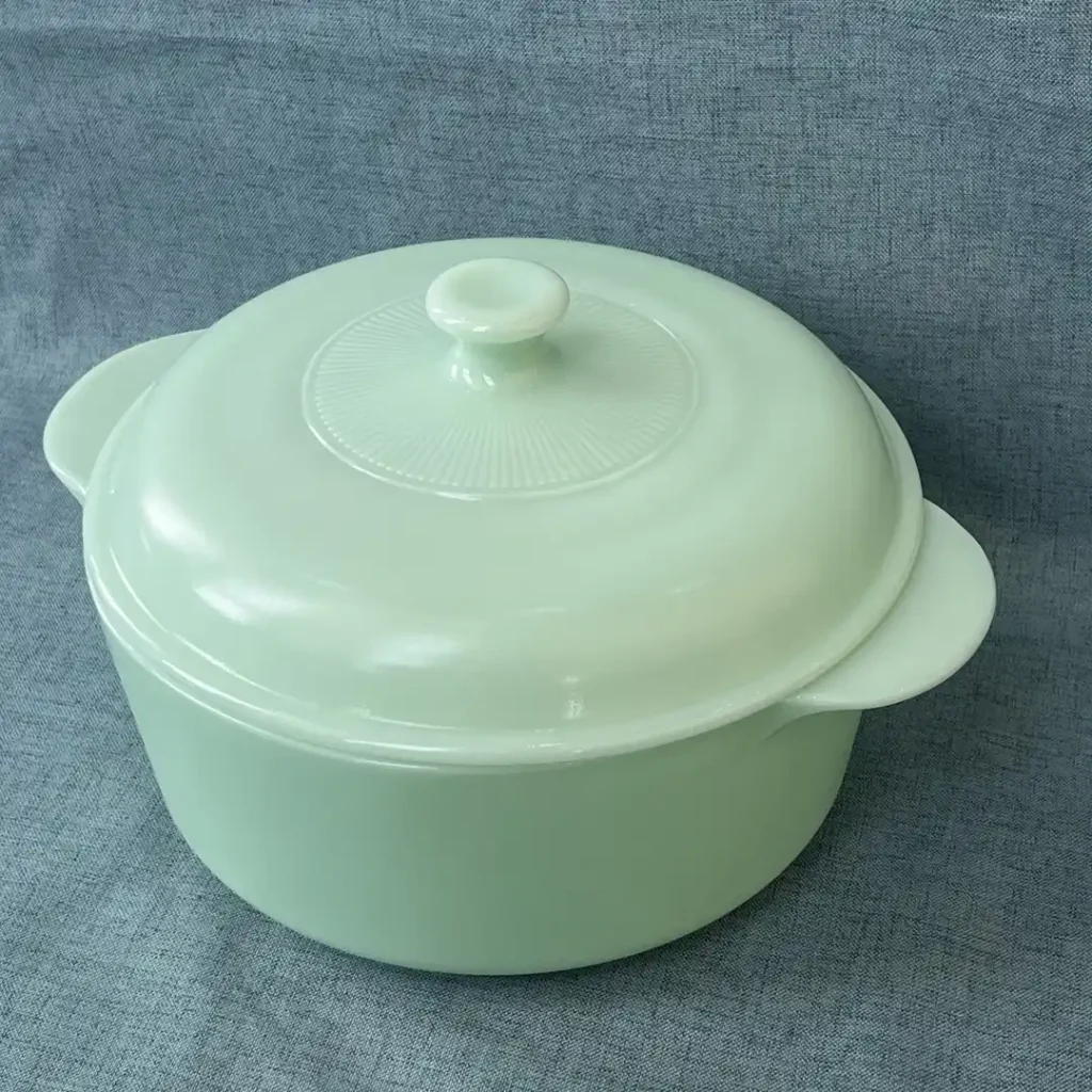 Jadeite casserole dish