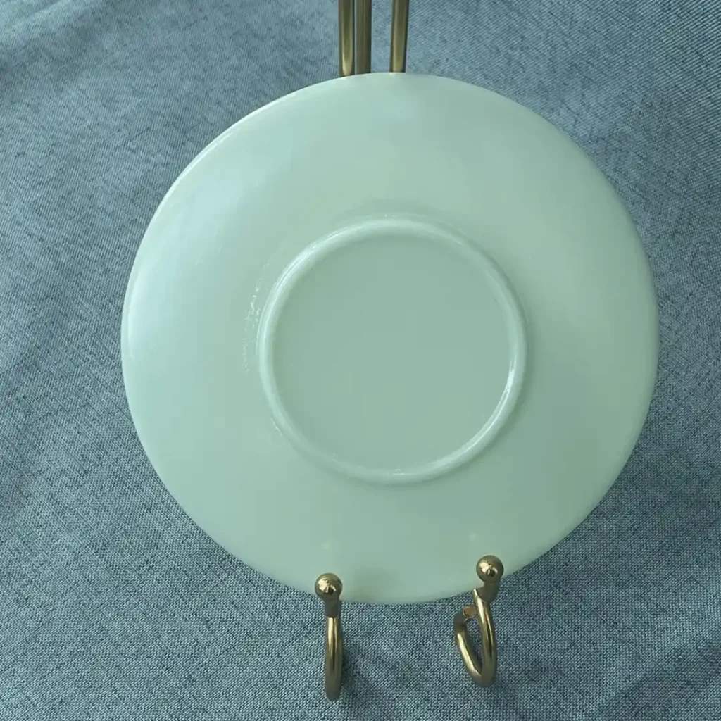 Jadeite saucer