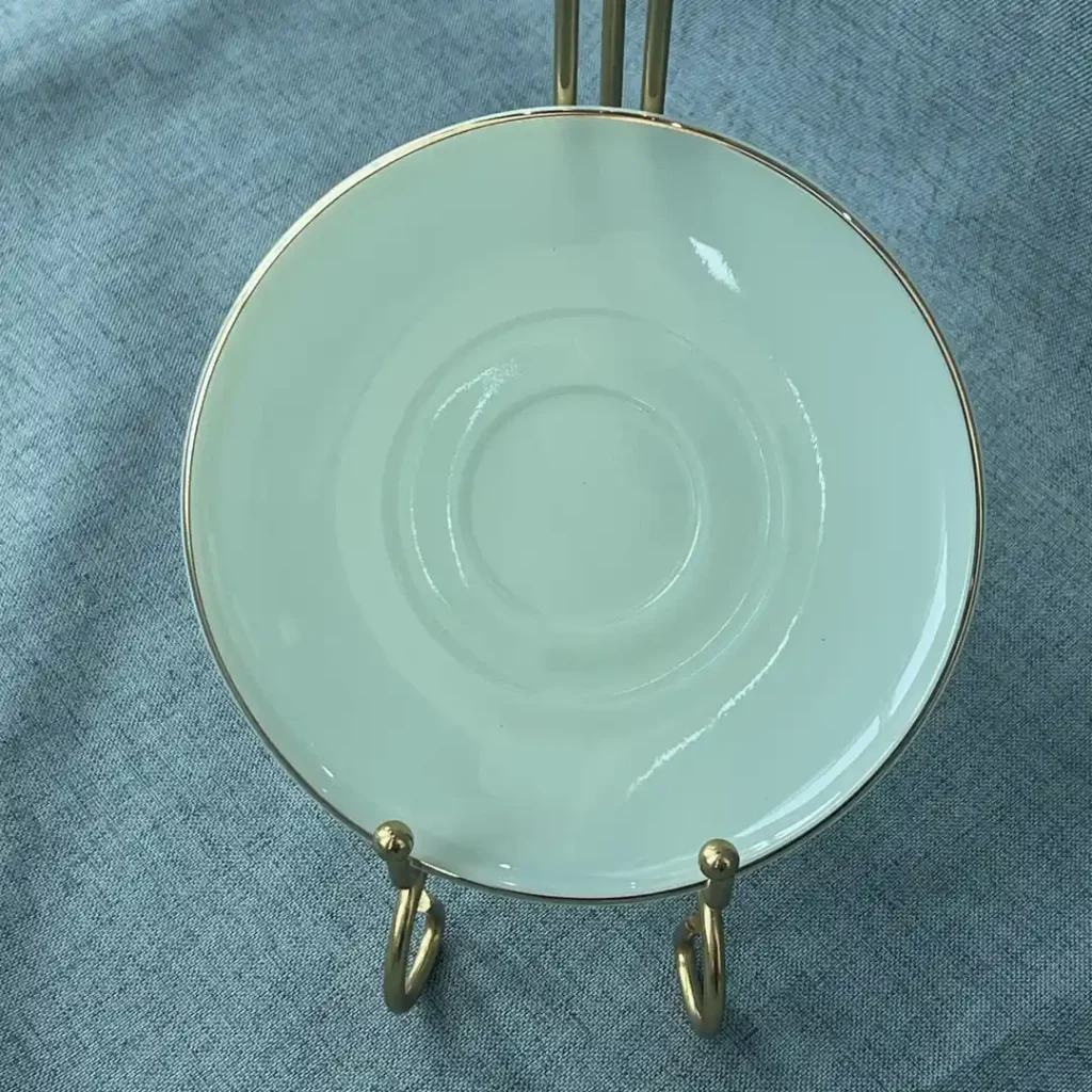 Jadeite saucer