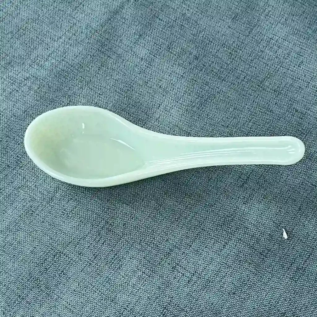 Jadeite spoon rest