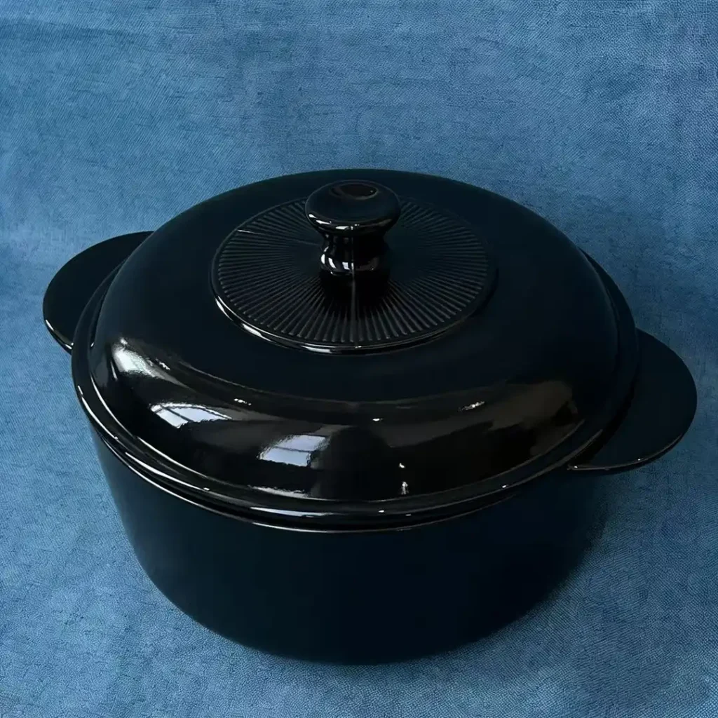 Black Opal Glass Casserole