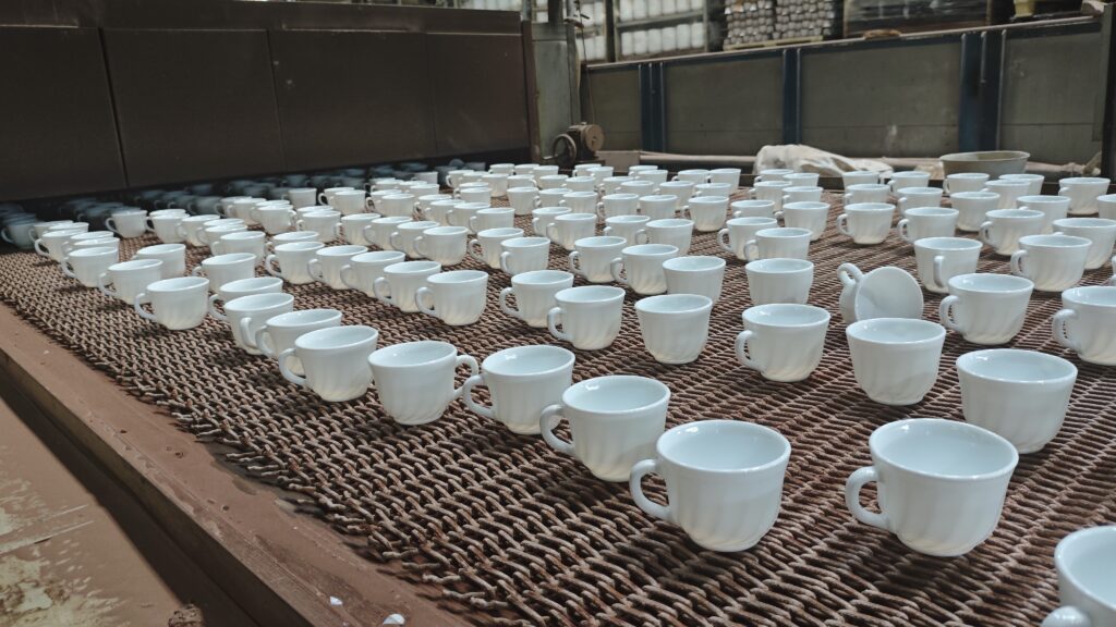 Opal Glass Dinnerware Forming