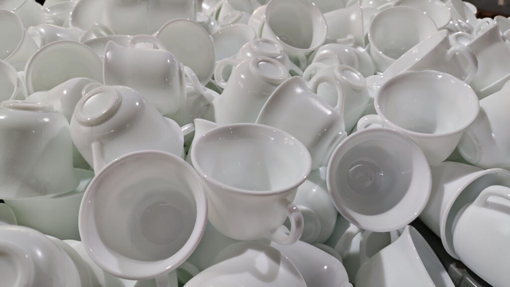 Opal Glass Dinnerware Forming