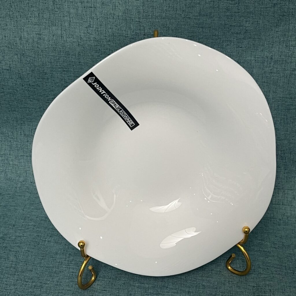 Opal Glass Clover Bowl