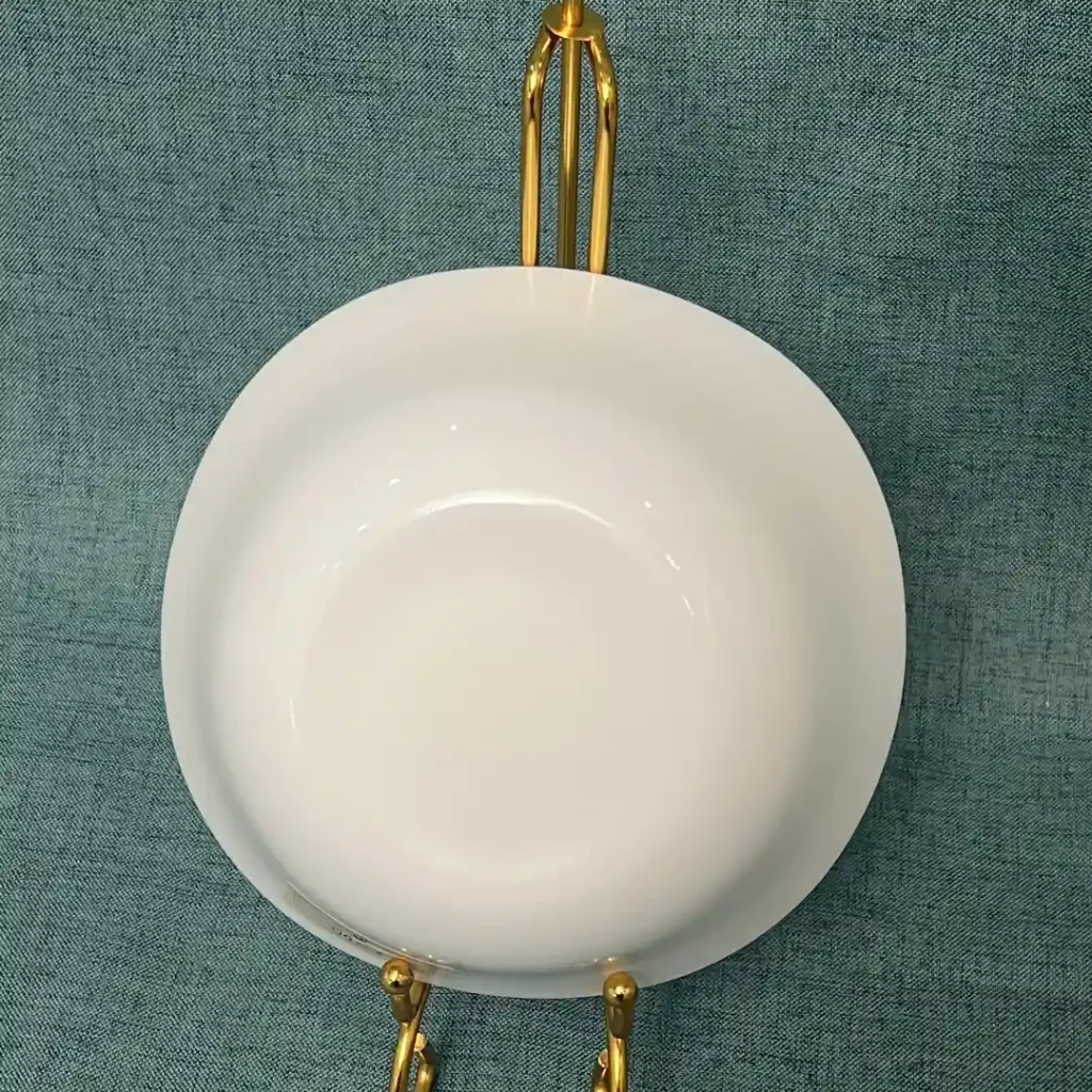 Opal Glass Flat Rim Bowl