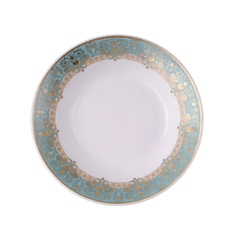 Opal Glass Shallow Plate