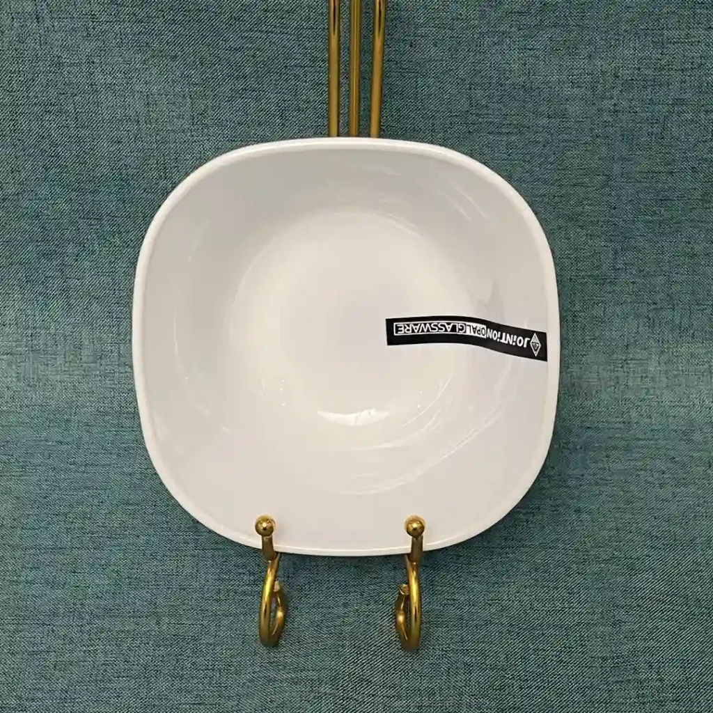 Opal Glass Square Bowl