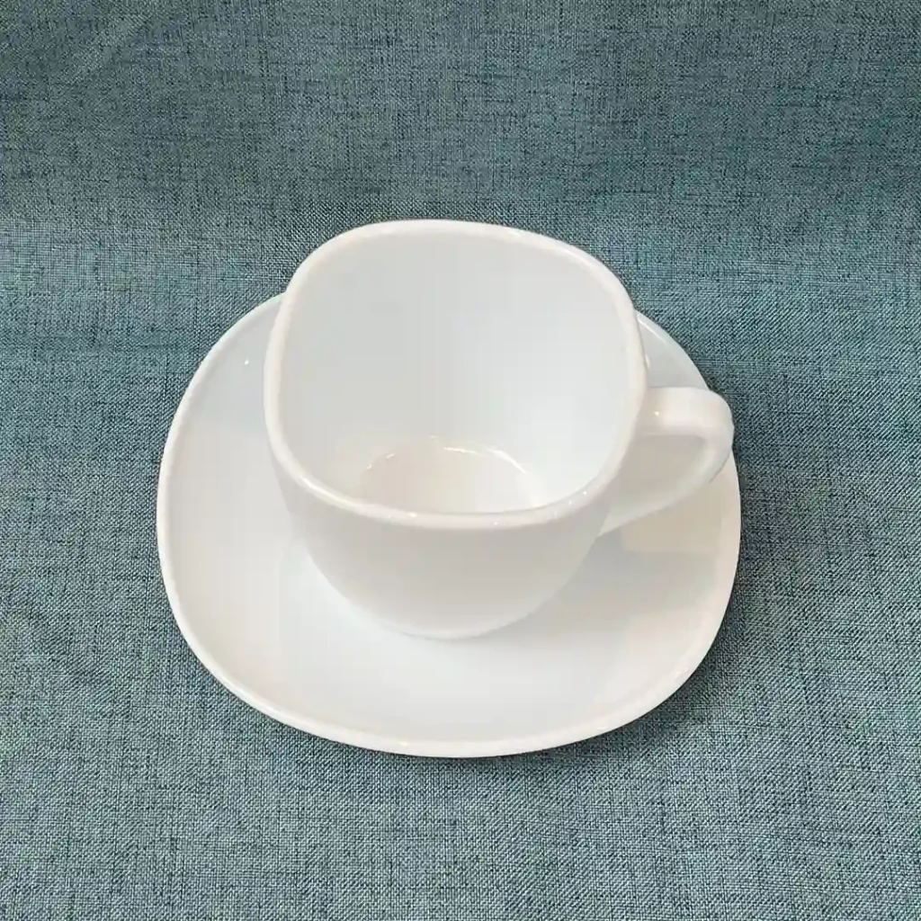 Opal Glass Square Cup 2