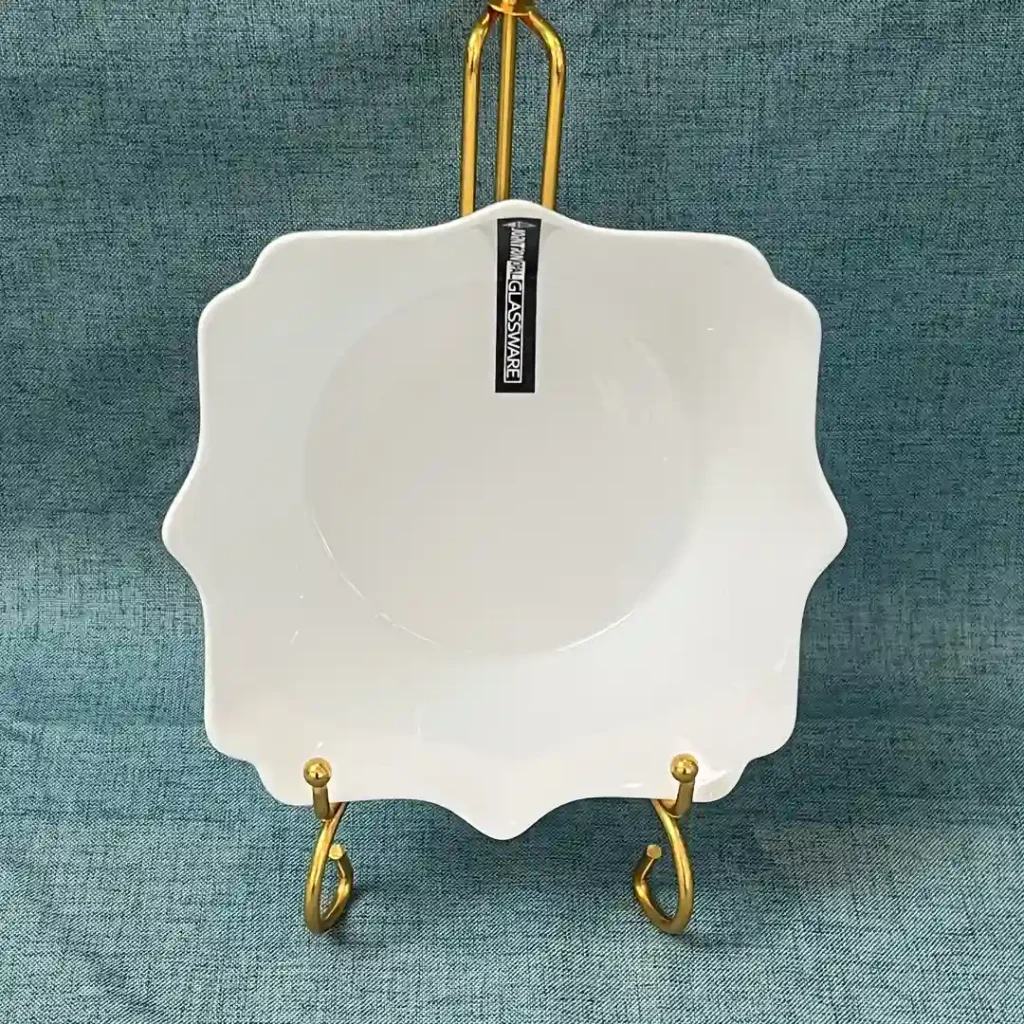 Spinning square bowl