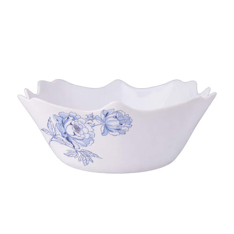 Spinning square bowl