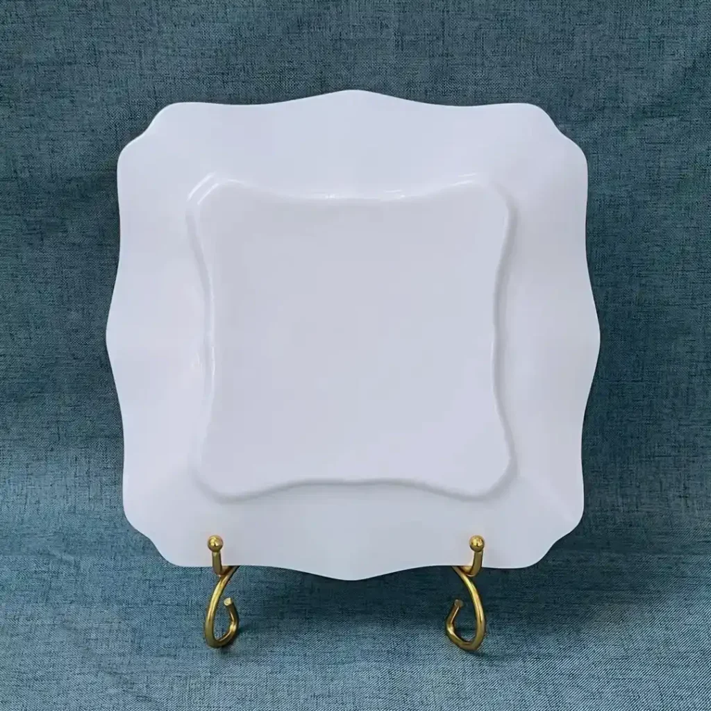 Spinning square flat plate