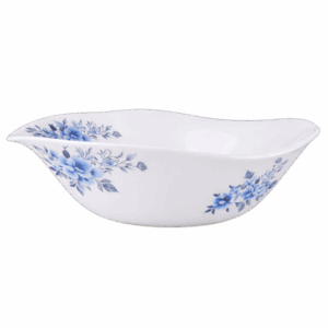 opal glass clover plate