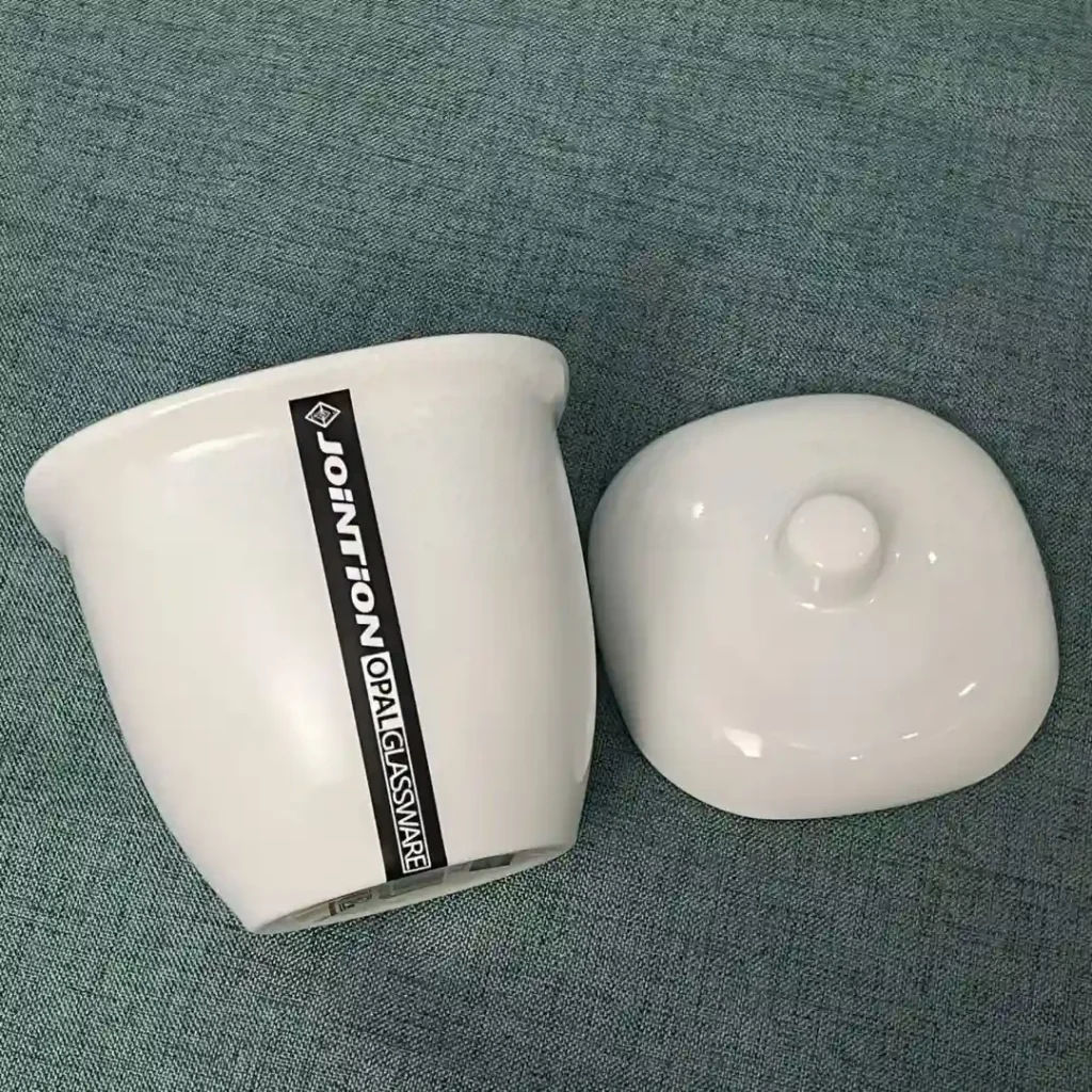 opal glass sugar bowl