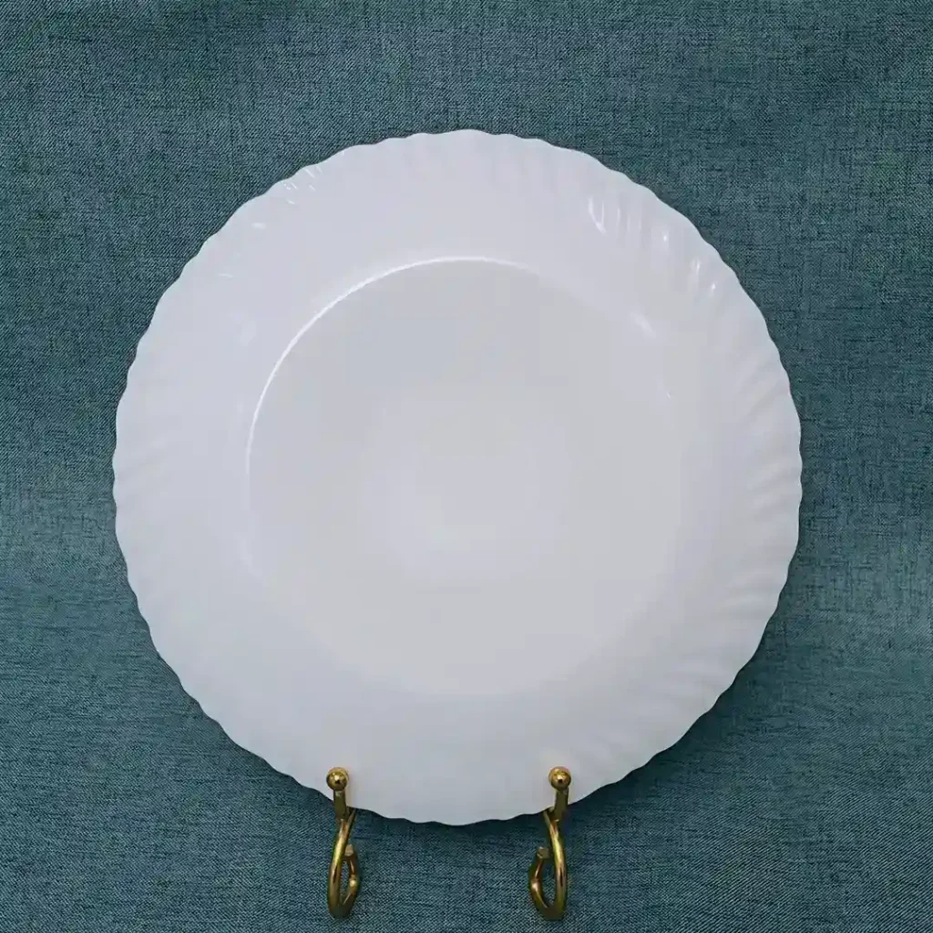 sunflower opal glass plate