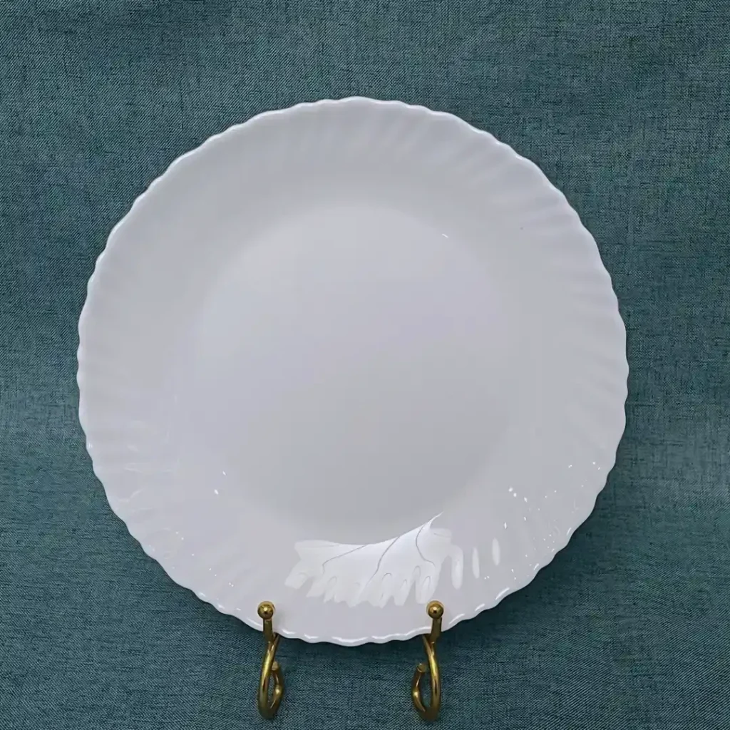 sunflower opal glass plate