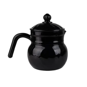 Black Opal Glass Coffee Pot