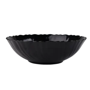 Black Opal Glass Soup bowl