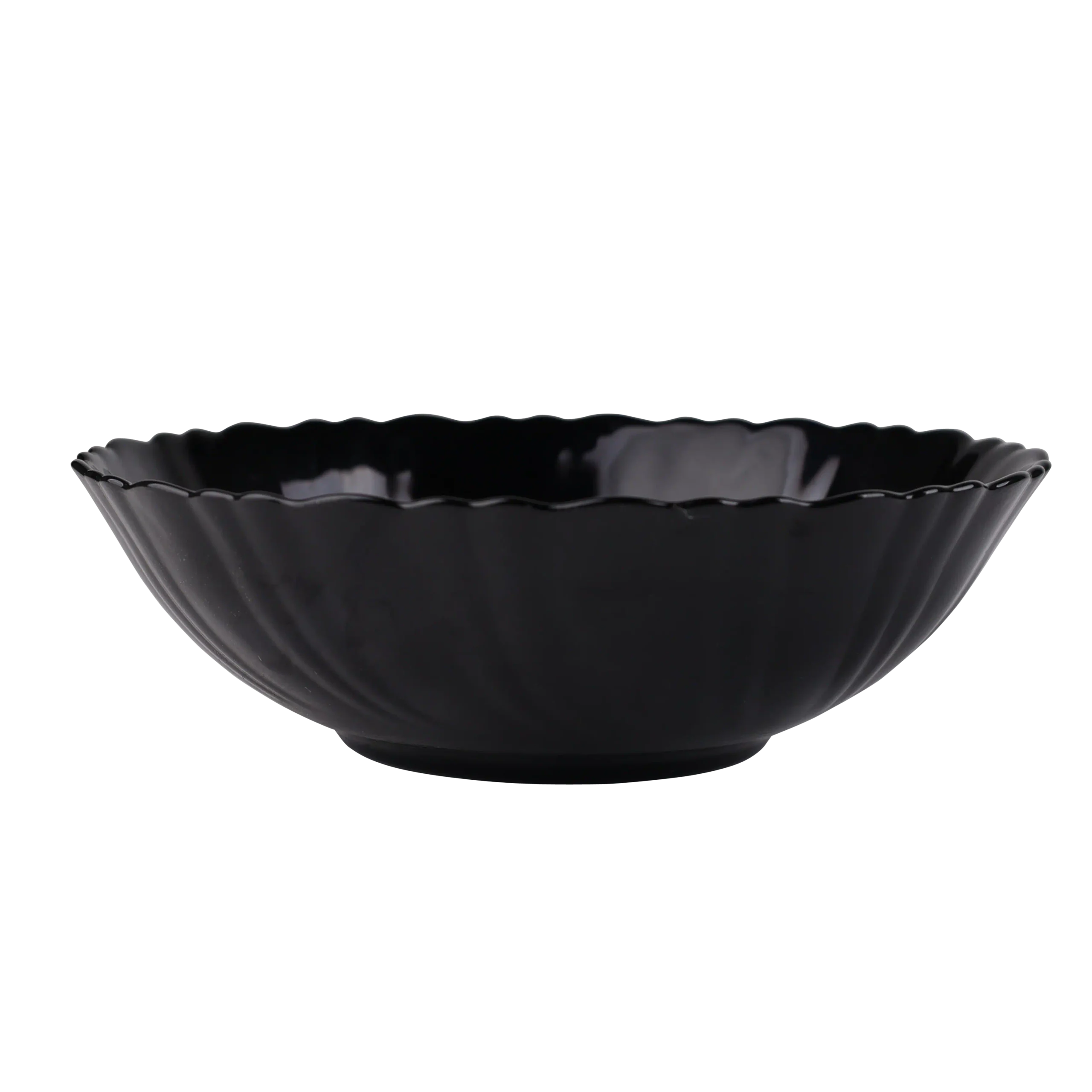Black Opal Glass Soup bowl