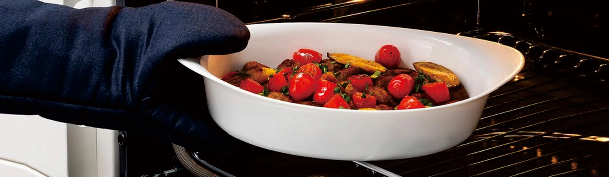 Cooking with Opal Glass Plate