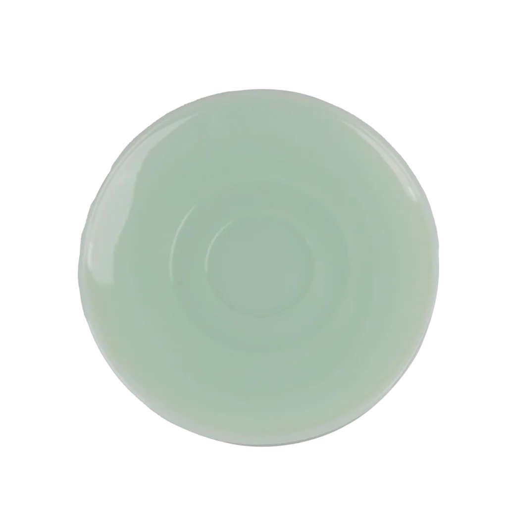 Jadeite saucer