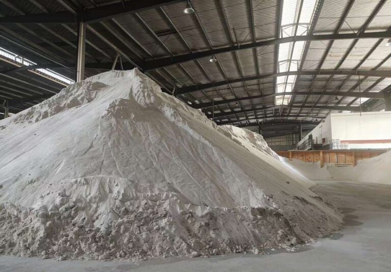 Opal Glass Dinnerware Raw Material Preparation