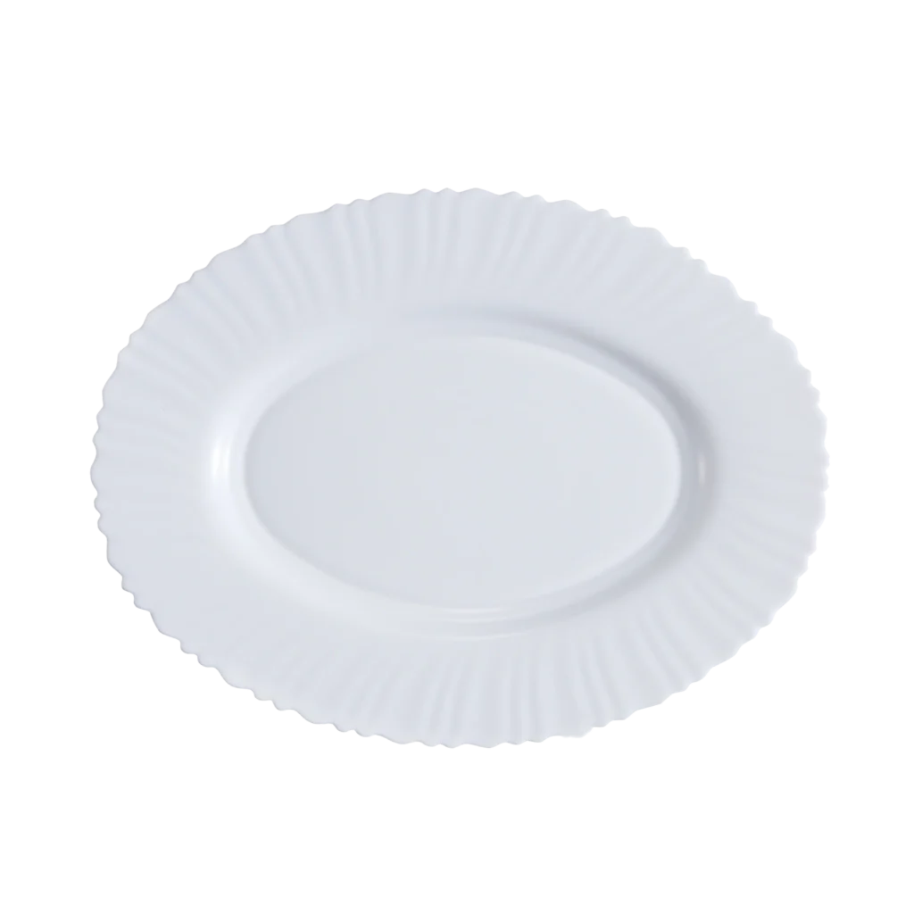 sunflower opal glass fish plate