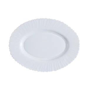 sunflower opal glass fish plate