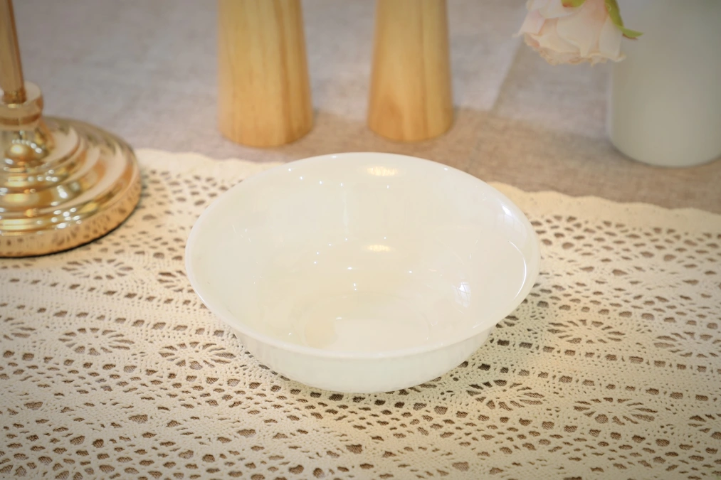 Warm Off-White jade color dinnerware