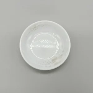 Opal Glass Saucer – Smooth Surface for Food Styling