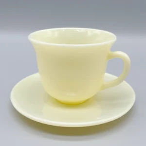 Opal Glass Coffee Cup & Saucer Set | Espresso to Latte