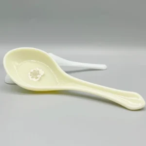 Opal Glass Spoon | Seamless One-Piece Easy-Clean Design