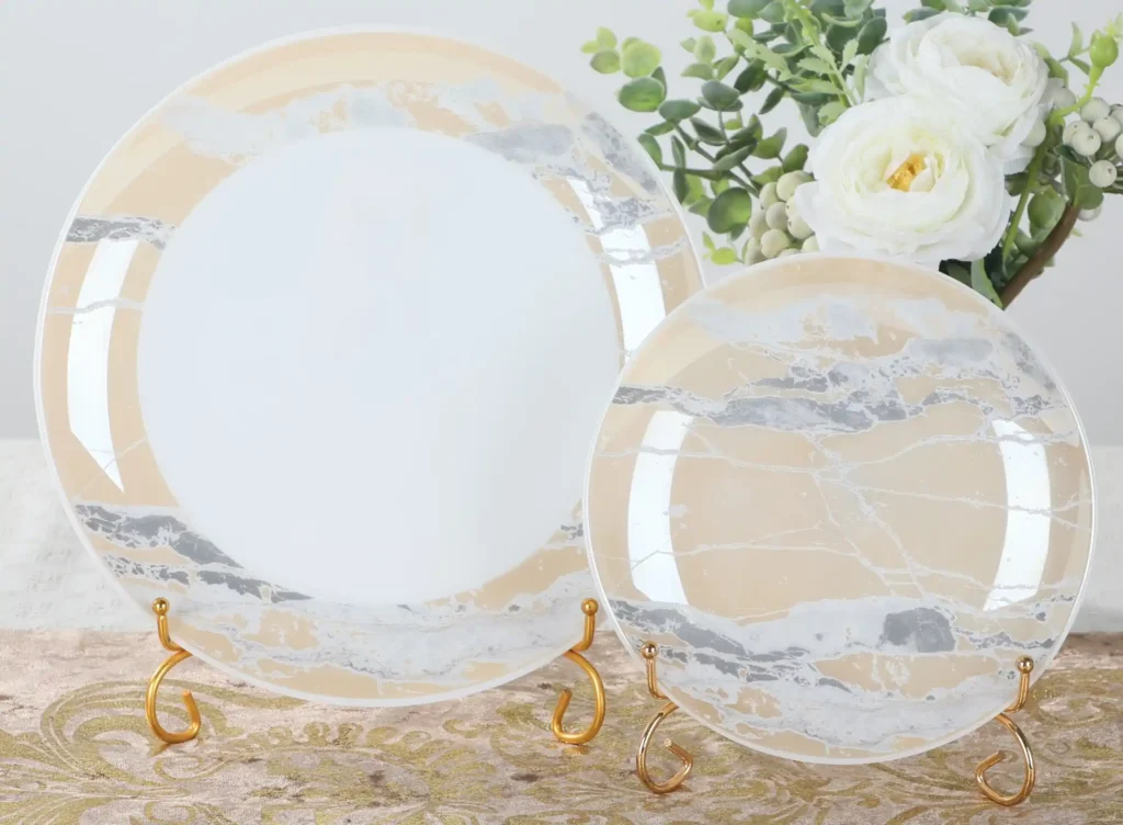 Jointion opal glass plate