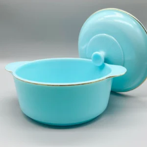 Thermal Shock Resistant Opal Glass Casserole | No Crack