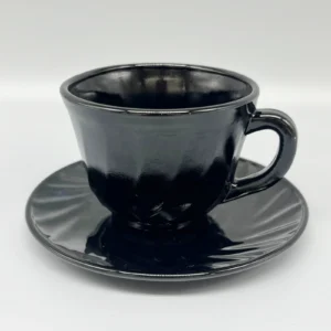 Tempered Opal Glass Coffee Cup | Break-Proof
