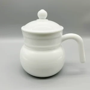 Stain-Free Opal Glass Tea Pot | Non-Porous & Hygienic