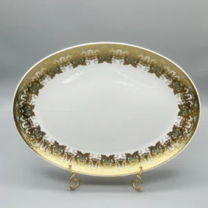 Thermal Shock Resistant Opal Glass Oval Fish Platter