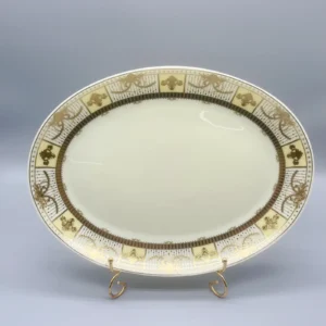 Opal Glass Oval Fish Plate vs Ceramic & Porcelain