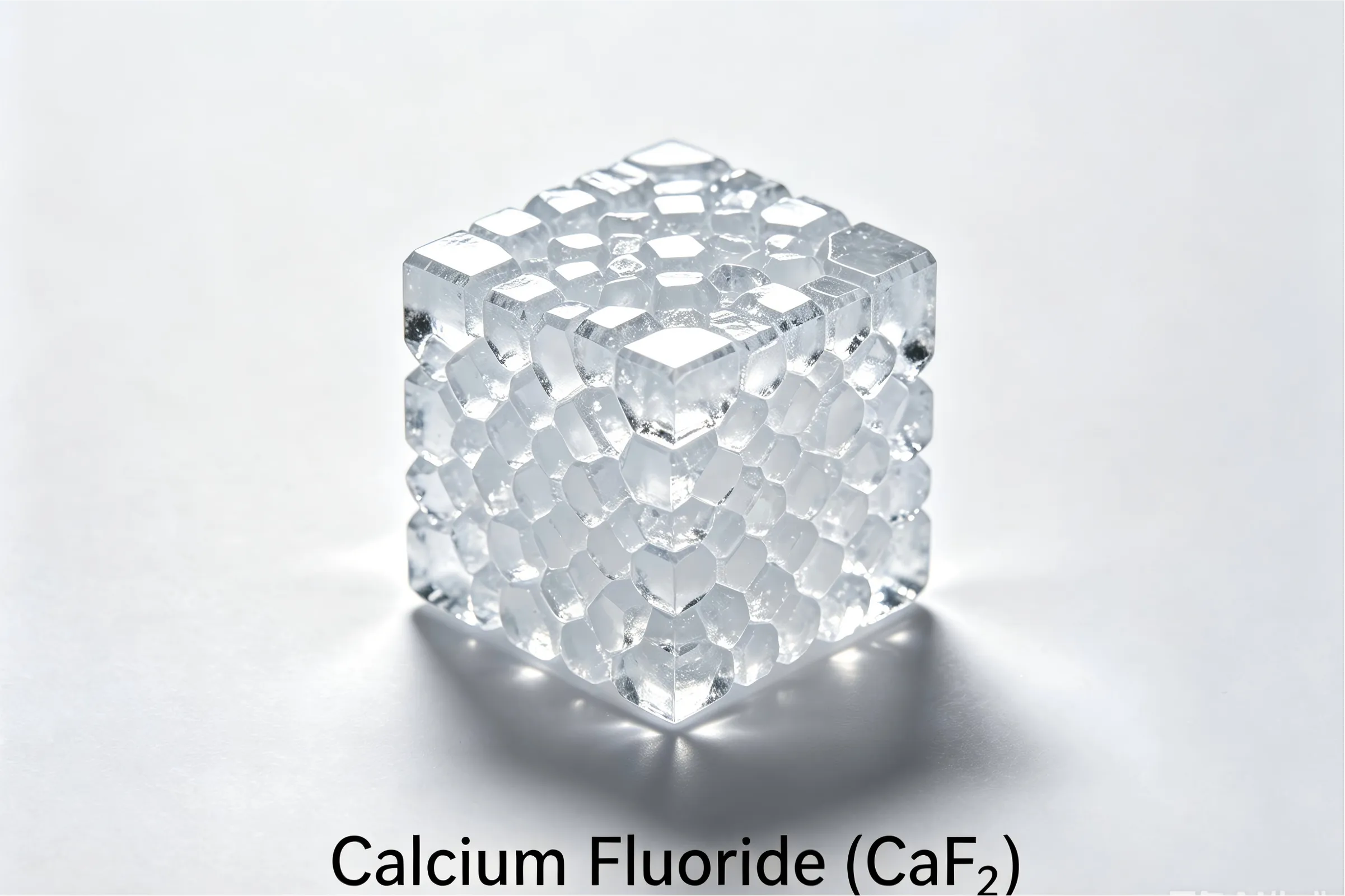 calcium fluoride (CaF₂)
