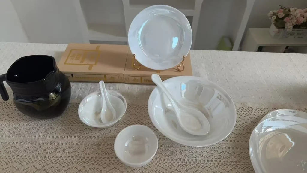 Electroplating Gold dinnerware