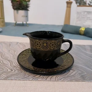 Tempered Opal Glass Coffee Cup | Break-Proof