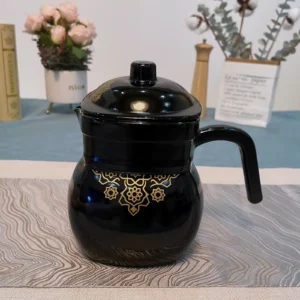 Chemically Inert Opal Glass Tea Pot | Jointion
