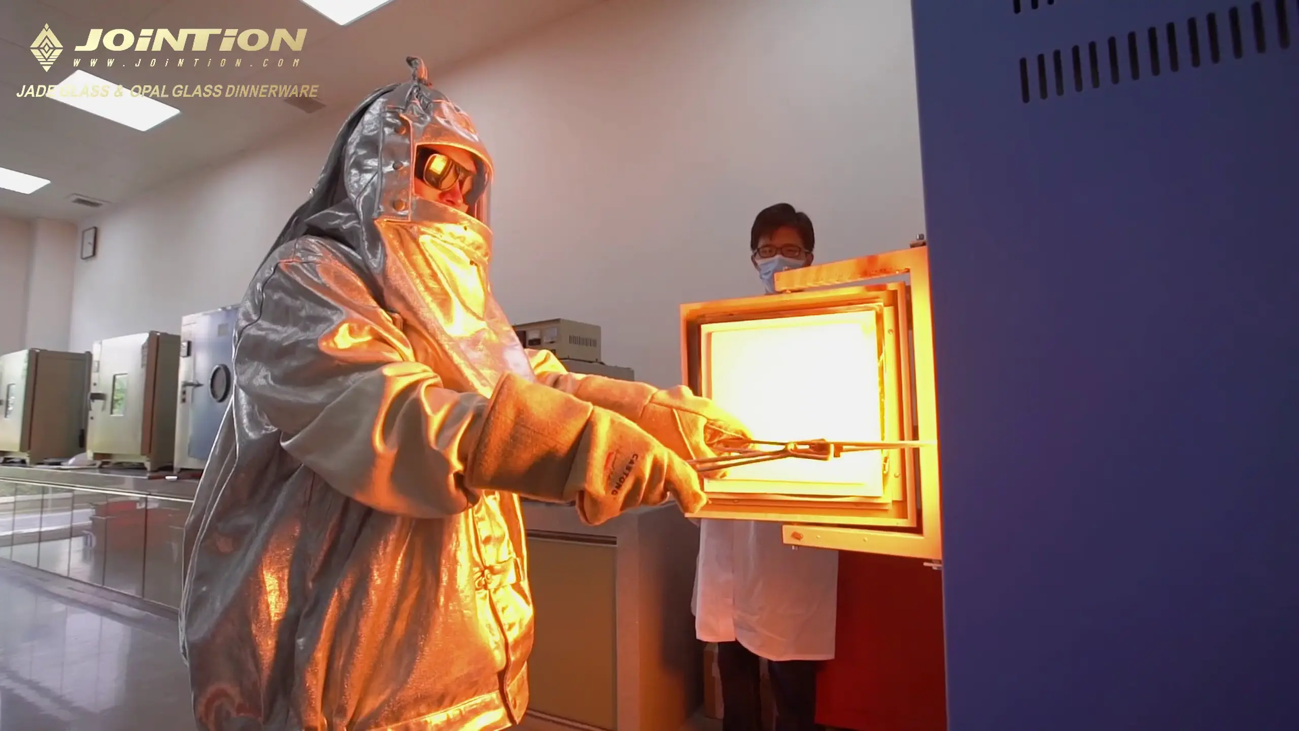 high-temperature box resistance furnace and small-sample melt testing area in the R&D lab