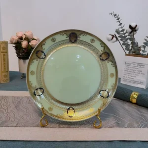 Opal Glass Plate That Matches Any Table Setting Style