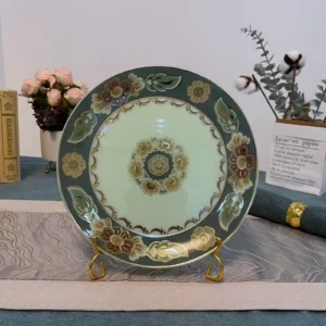 Opal Glass Plate That Matches Any Table Setting Style
