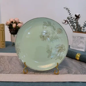 Opal Glass Plate | Porcelain-Like Elegant Dinnerware