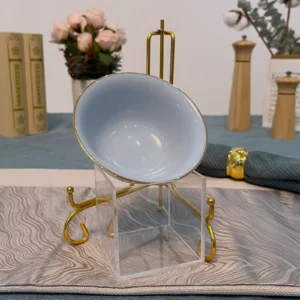 Opal Glass Bowl With No Crazing or Glaze Cracking