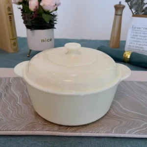 Stain & Scratch Resistant Opal Glass Casserole Pot 2.5L