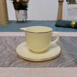 Opal Glass Coffee Cup & Saucer Set | Espresso to Latte