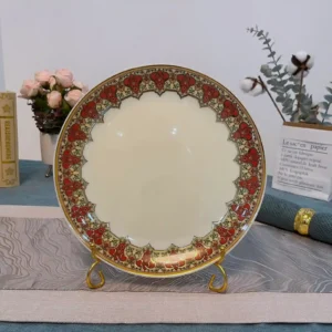 Opal Glass Plate | Porcelain-Like Elegant Dinnerware